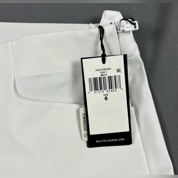 RLX Ralph Lauren Womens Golf Pants 6 White Nylon Spandex - Picture 3 of 7